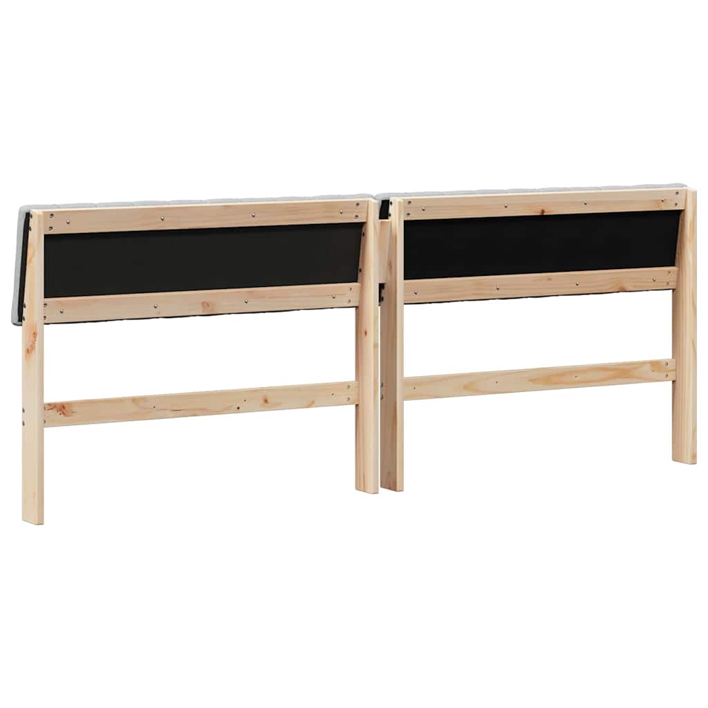 Ταπετσαρισμένο κεφαλάρι Ανοιχτό γκρι 200 cm