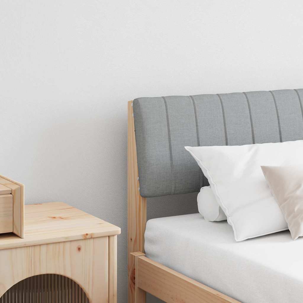 Ταπετσαρισμένο κεφαλάρι Ανοιχτό γκρι 180 cm