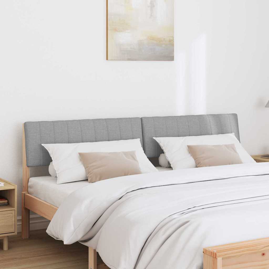 Ταπετσαρισμένο κεφαλάρι Ανοιχτό γκρι 180 cm