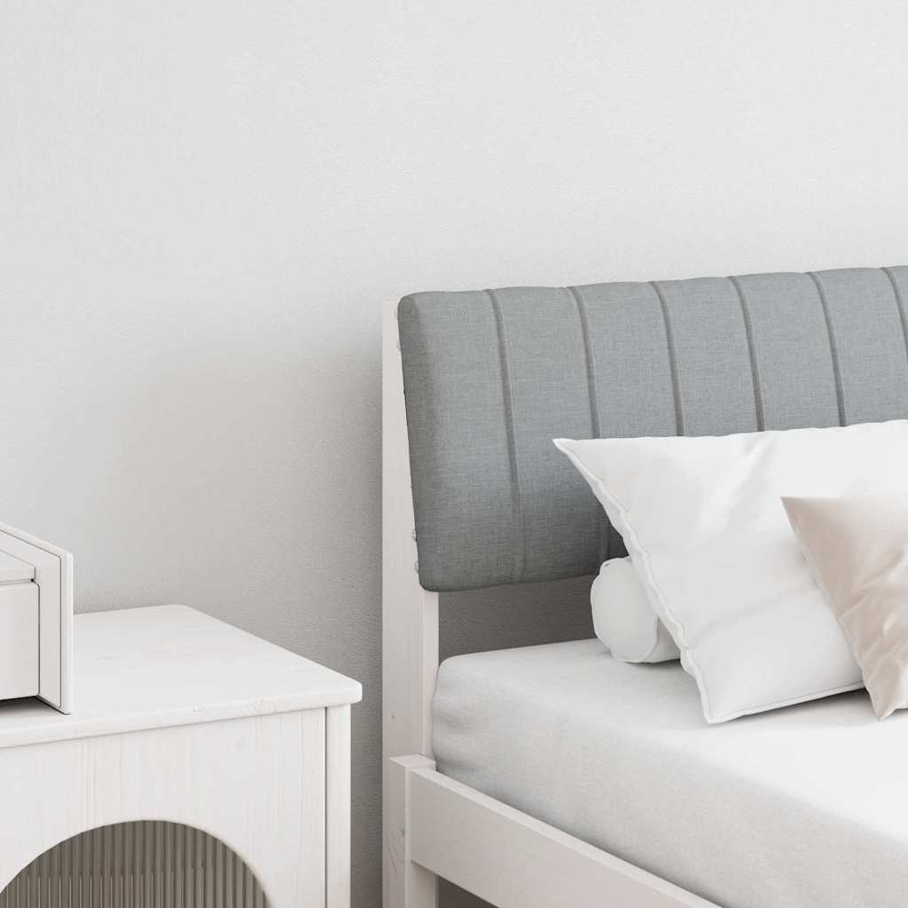 Ταπετσαρισμένο κεφαλάρι Ανοιχτό γκρι 180 cm