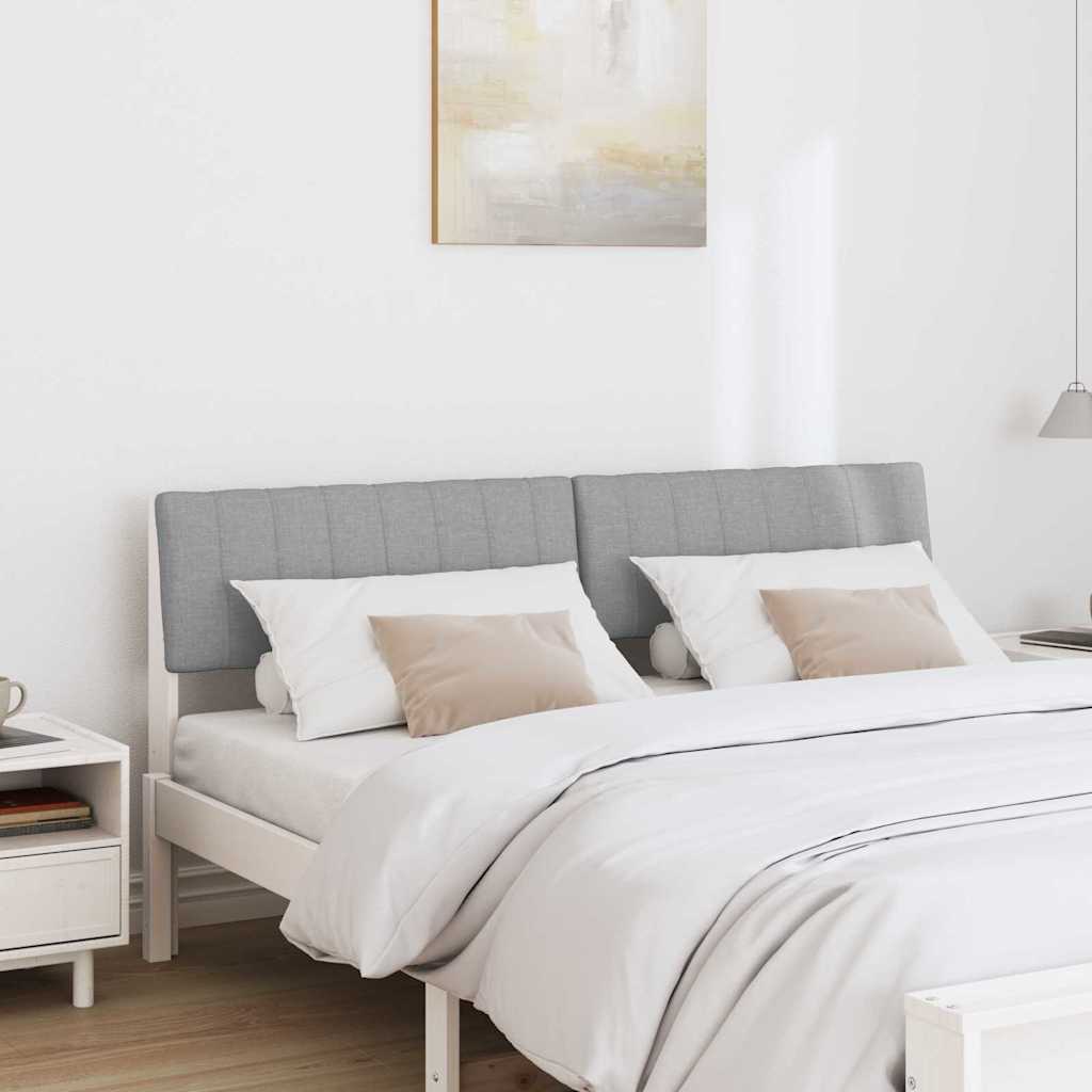 Ταπετσαρισμένο κεφαλάρι Ανοιχτό γκρι 150 cm