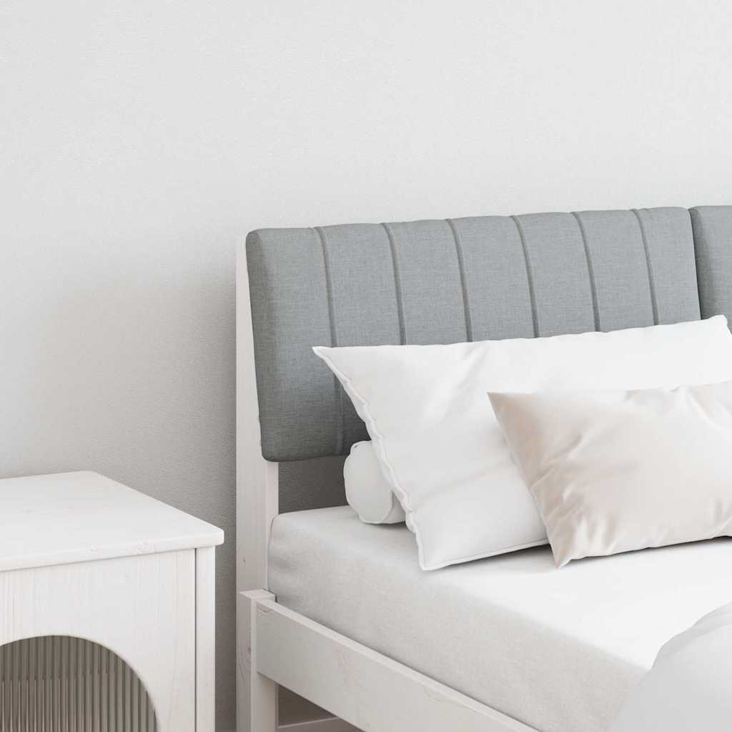 Ταπετσαρισμένο κεφαλάρι Ανοιχτό γκρι 140 cm