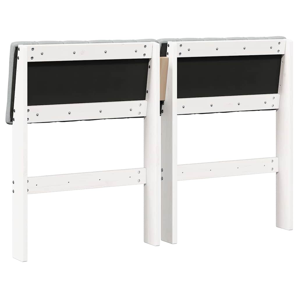 Ταπετσαρισμένο κεφαλάρι Ανοιχτό γκρι 120 cm