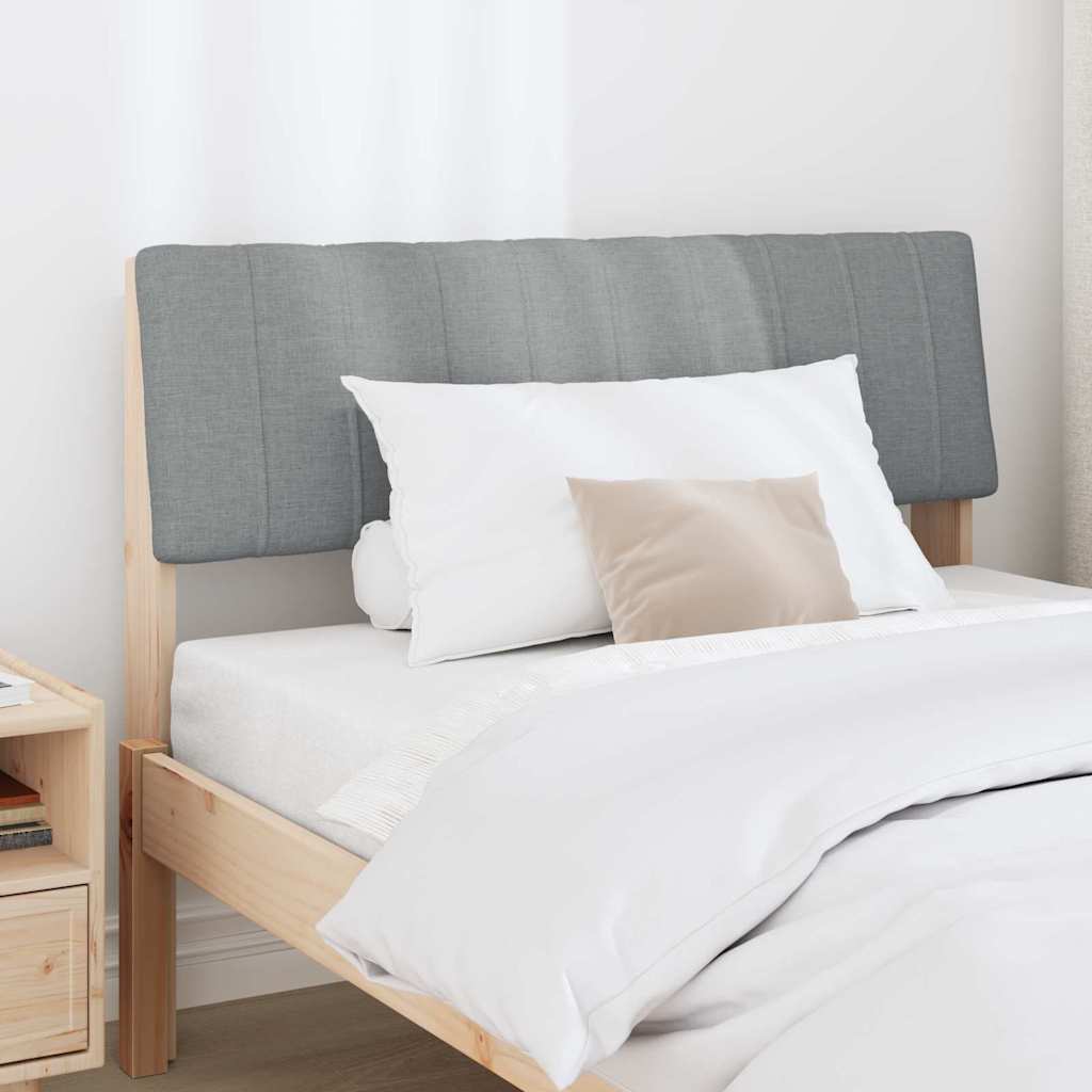 Ταπετσαρισμένο κεφαλάρι Ανοιχτό γκρι 100 cm