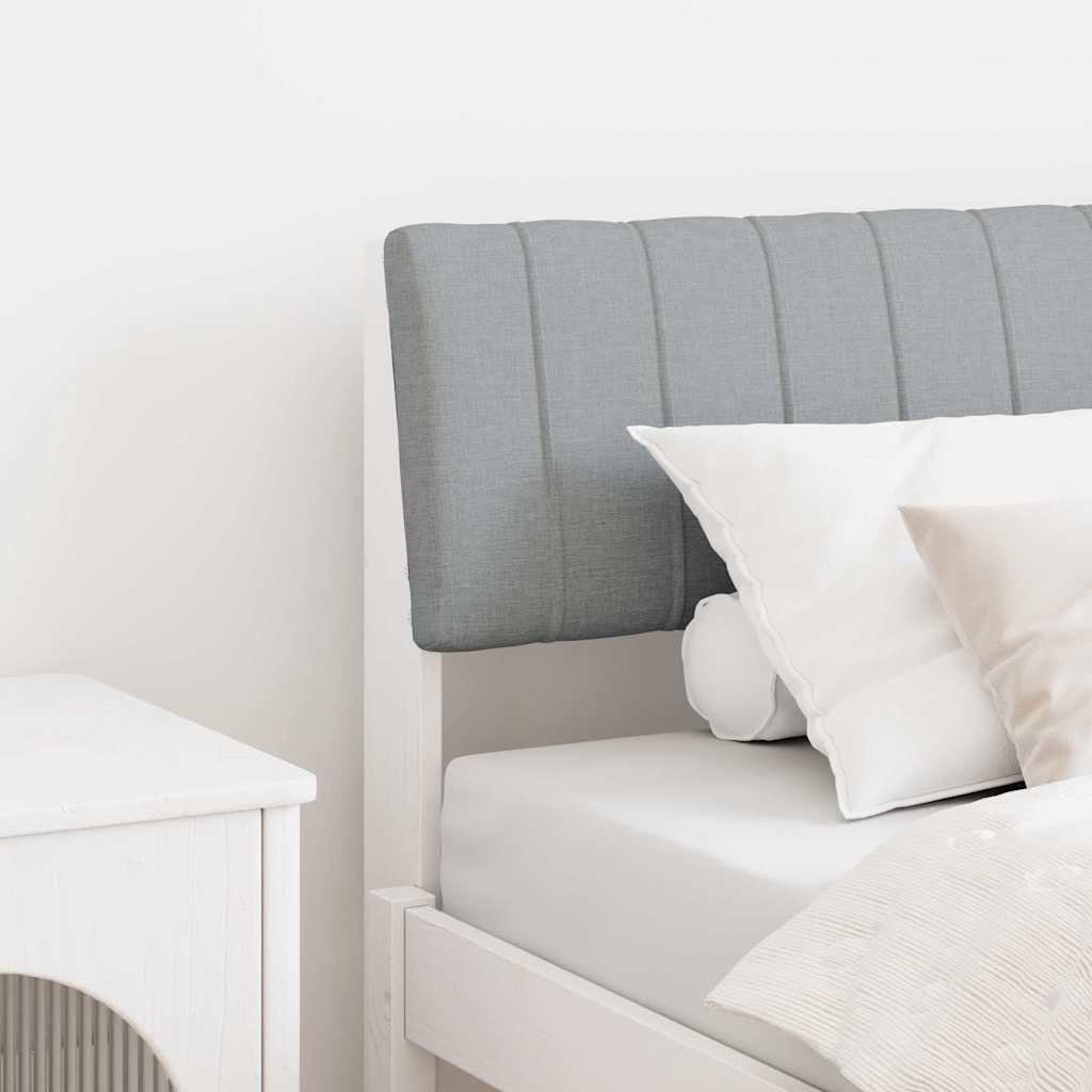 Ταπετσαρισμένο κεφαλάρι Ανοιχτό γκρι 100 cm