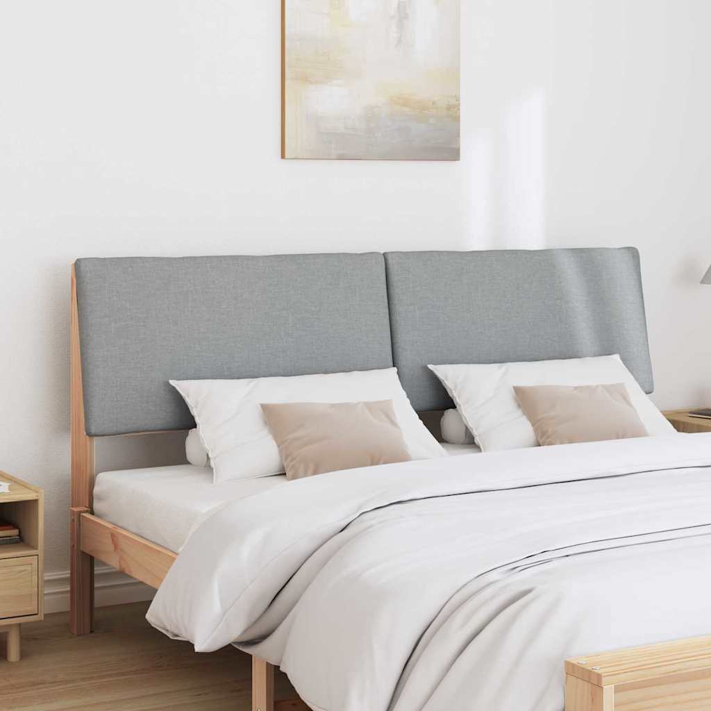 Ταπετσαρισμένο κεφαλάρι Ανοιχτό γκρι 180 cm