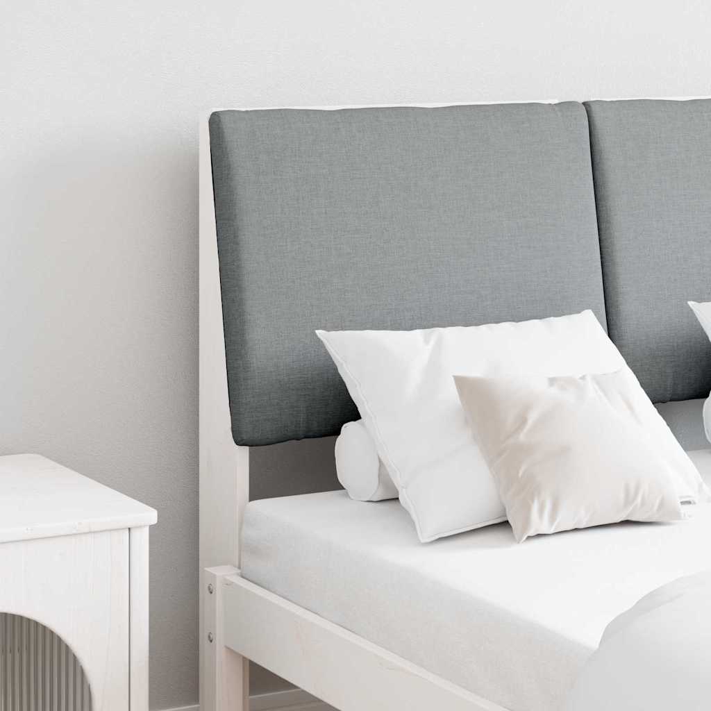 Ταπετσαρισμένο κεφαλάρι Ανοιχτό γκρι 120 cm