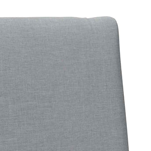 Ταπετσαρισμένο κεφαλάρι Ανοιχτό γκρι 100 cm