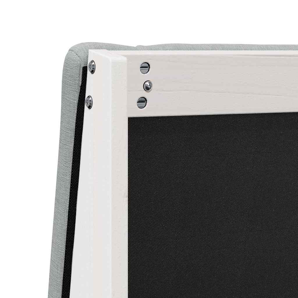 Ταπετσαρισμένο κεφαλάρι Ανοιχτό γκρι 100 cm