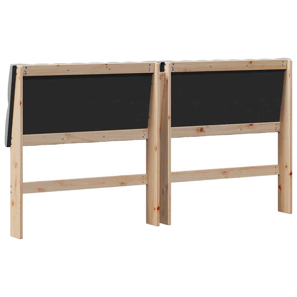 Ταπετσαρισμένο κεφαλάρι Ανοιχτό γκρι 180 cm