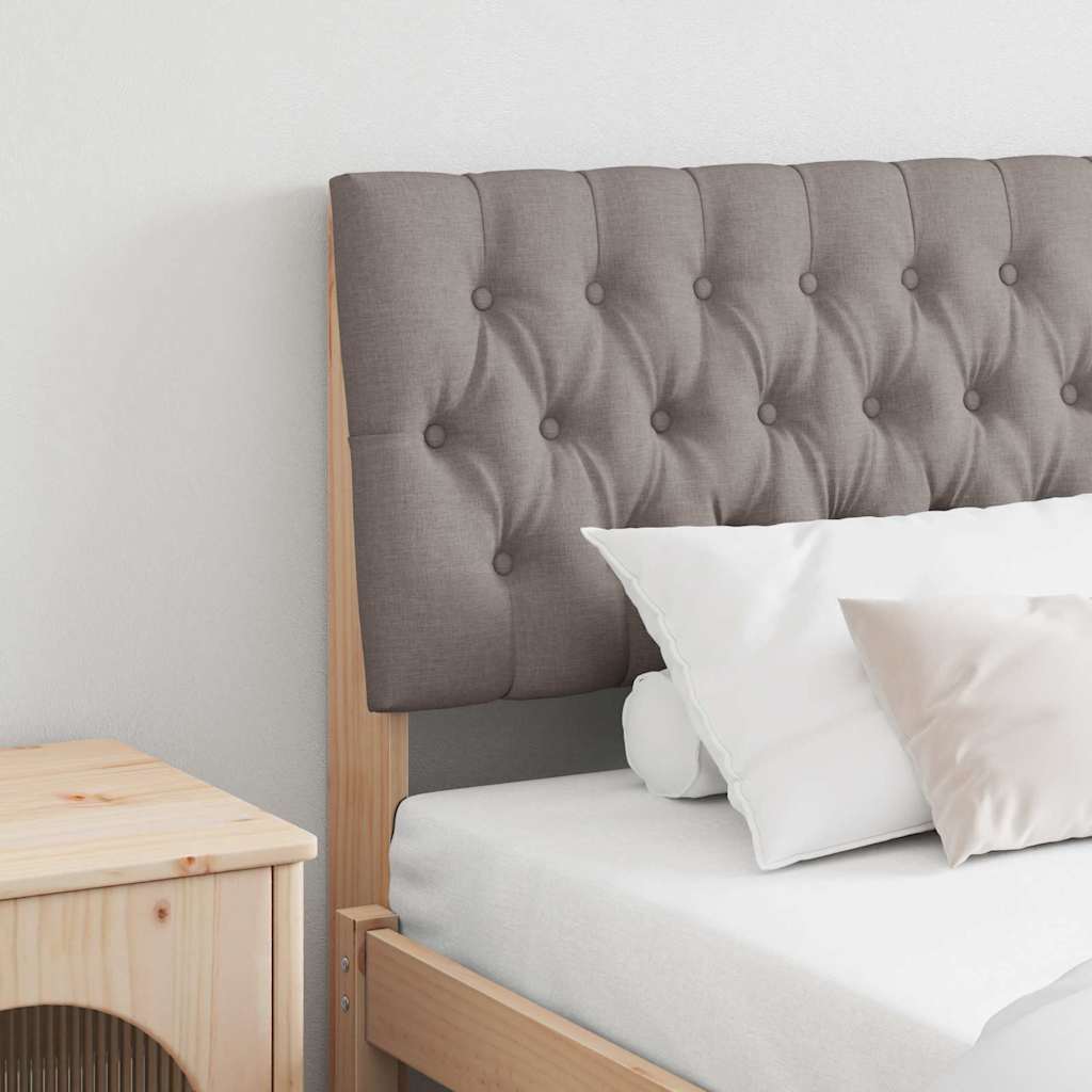 Ταπετσαρισμένο κεφαλάρι Taupe 180 cm Στερεά ξυλεία πεύκου - Pakobazaar
