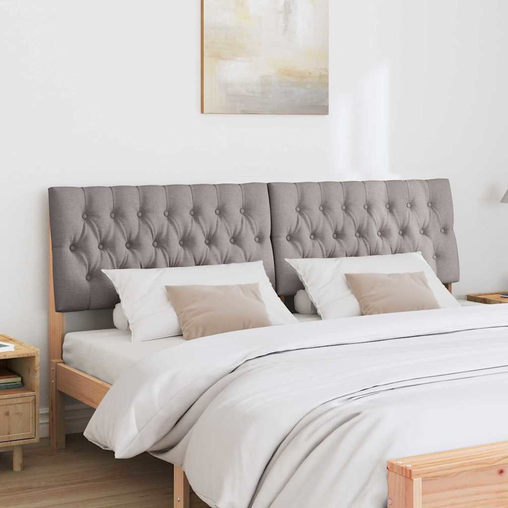 Ταπετσαρισμένο κεφαλάρι Taupe 180 cm Στερεά ξυλεία πεύκου - Pakobazaar