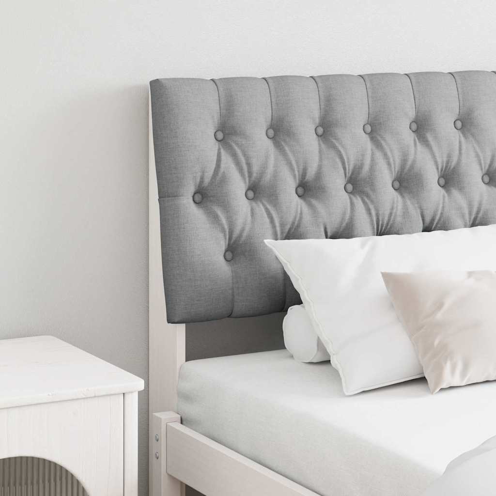 Ταπετσαρισμένο κεφαλάρι Ανοιχτό γκρι 180 cm