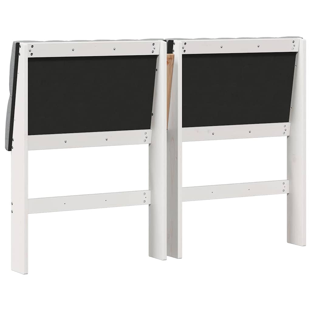 Ταπετσαρισμένο κεφαλάρι Ανοιχτό γκρι 160 cm