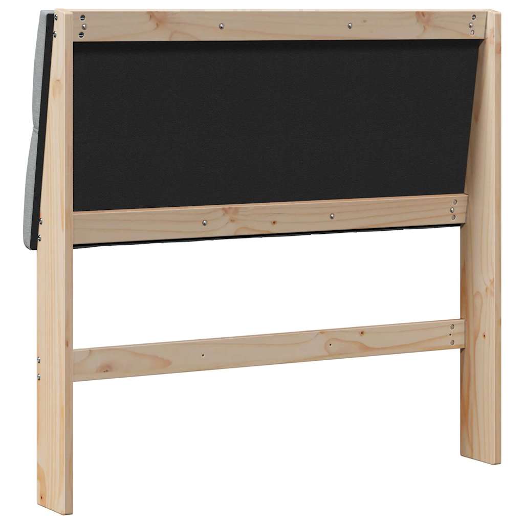 Ταπετσαρισμένο κεφαλάρι Ανοιχτό γκρι 100 cm