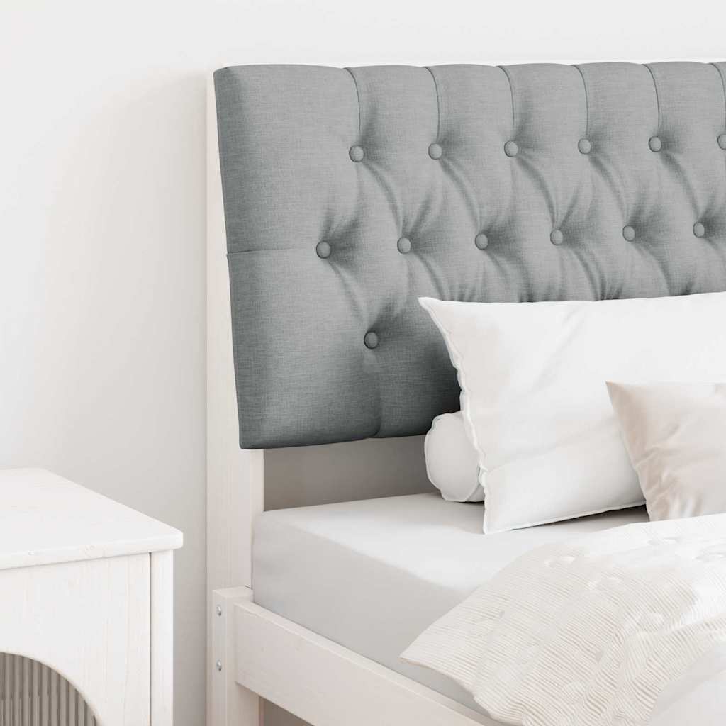 Ταπετσαρισμένο κεφαλάρι Ανοιχτό γκρι 100 cm