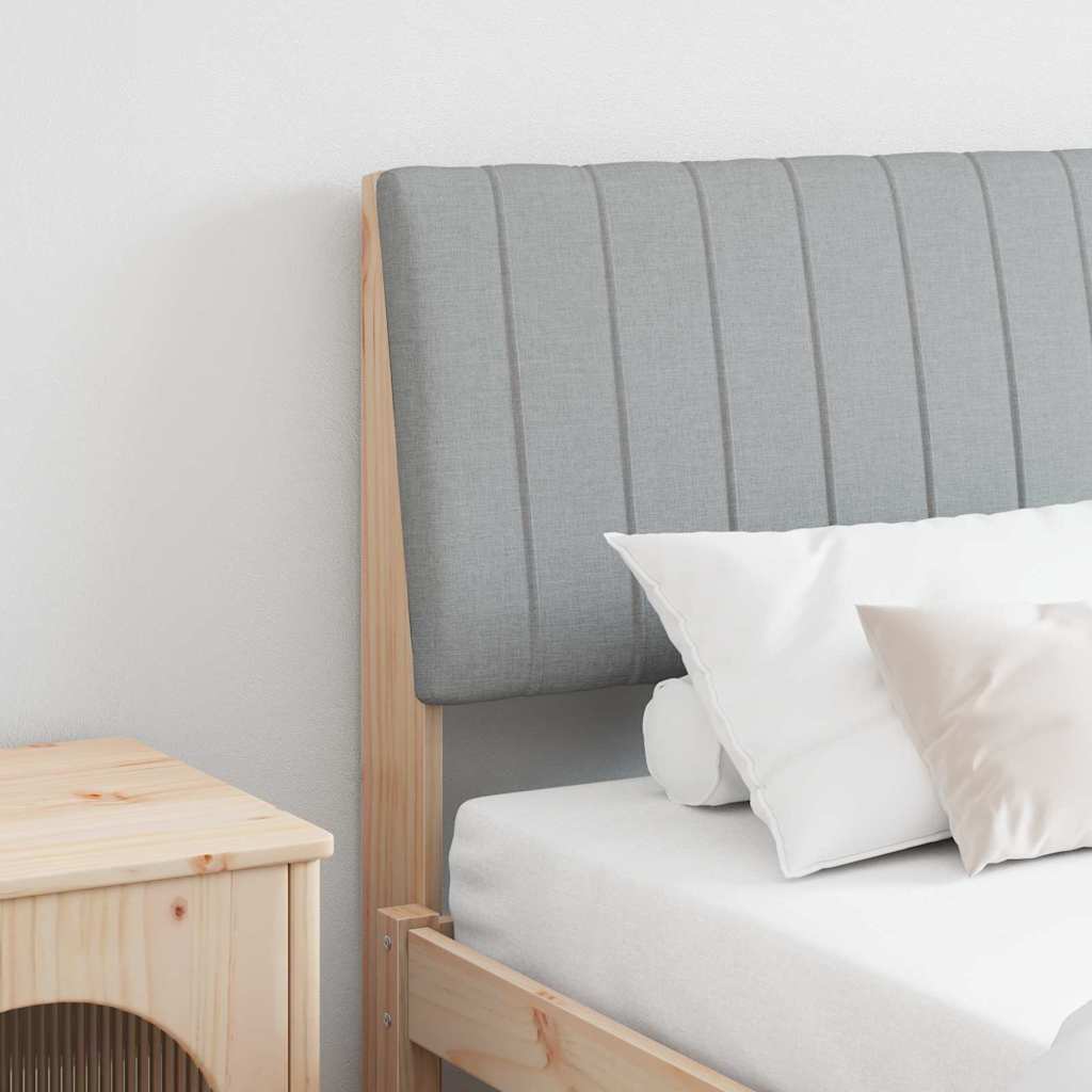 Ταπετσαρισμένο κεφαλάρι Ανοιχτό γκρι 200 cm