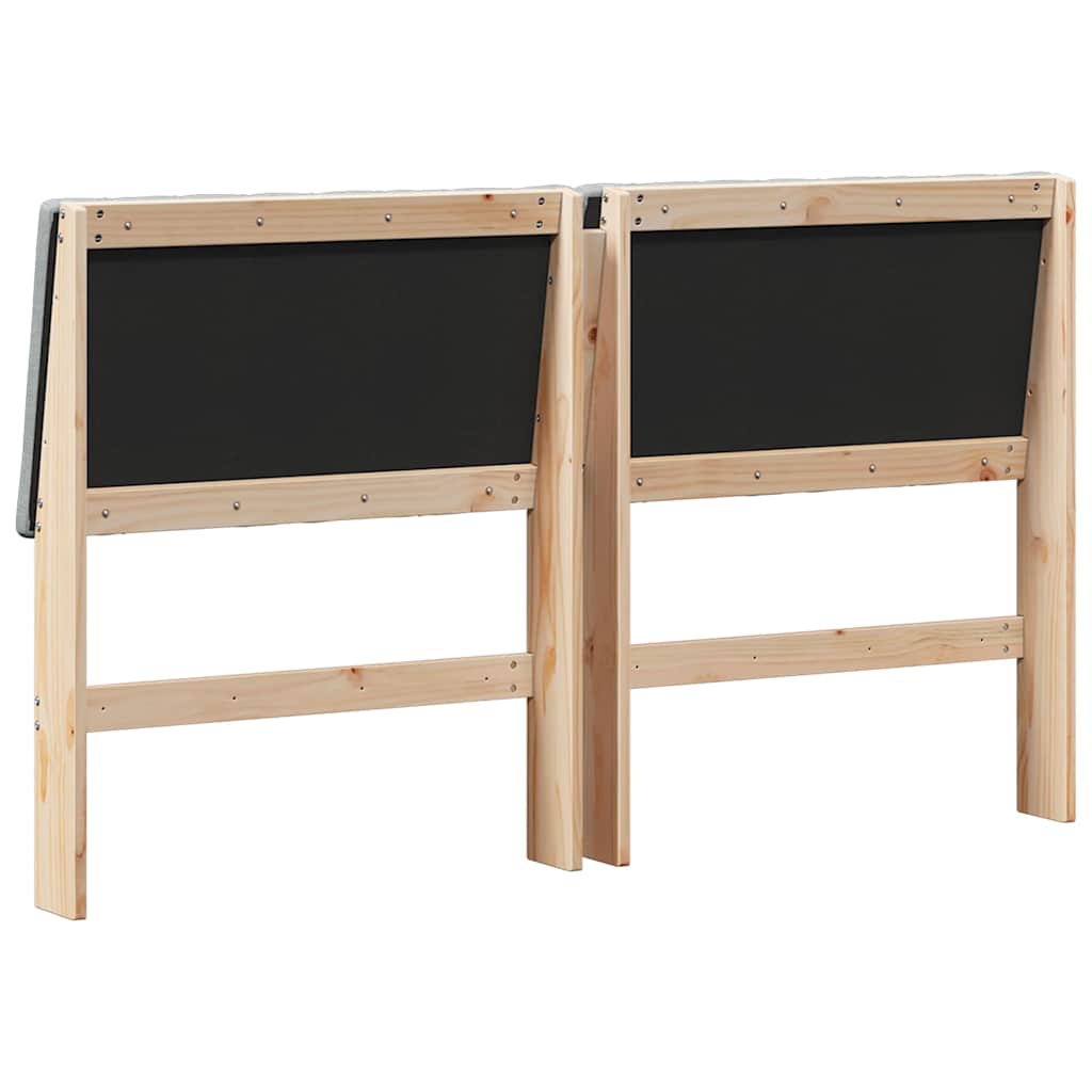 Ταπετσαρισμένο κεφαλάρι Ανοιχτό γκρι 160 cm