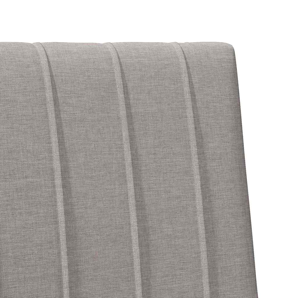 Ταπετσαρισμένο κεφαλάρι Taupe 75 cm Στερεά ξυλεία πεύκου