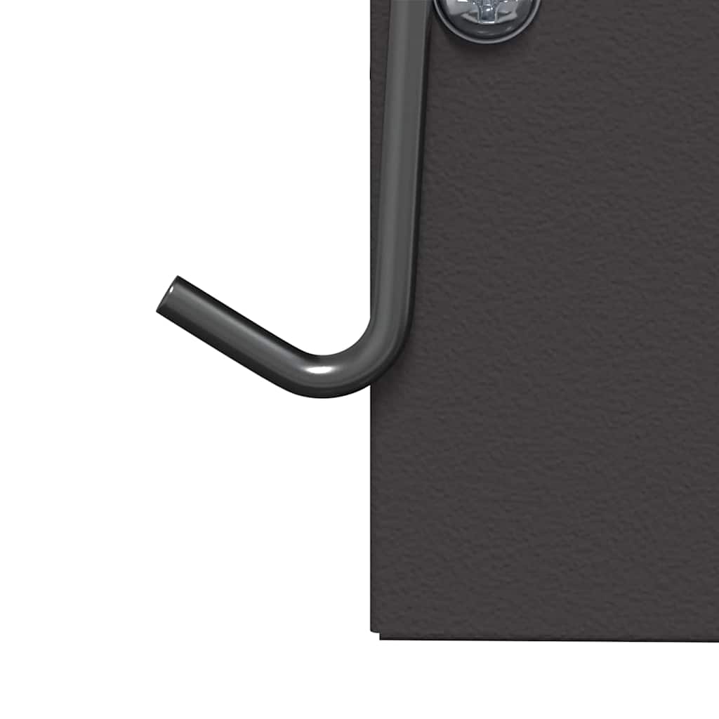 Ταΐστρα Χαμστεριών Μαύρο 12,5 x 12,5 x 25 εκ.