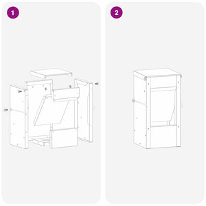 Ταΐστρα Χαμστεριών Ελιά Πράσινη 12,5 x 12,5 x 25 εκ. 1,5 kg