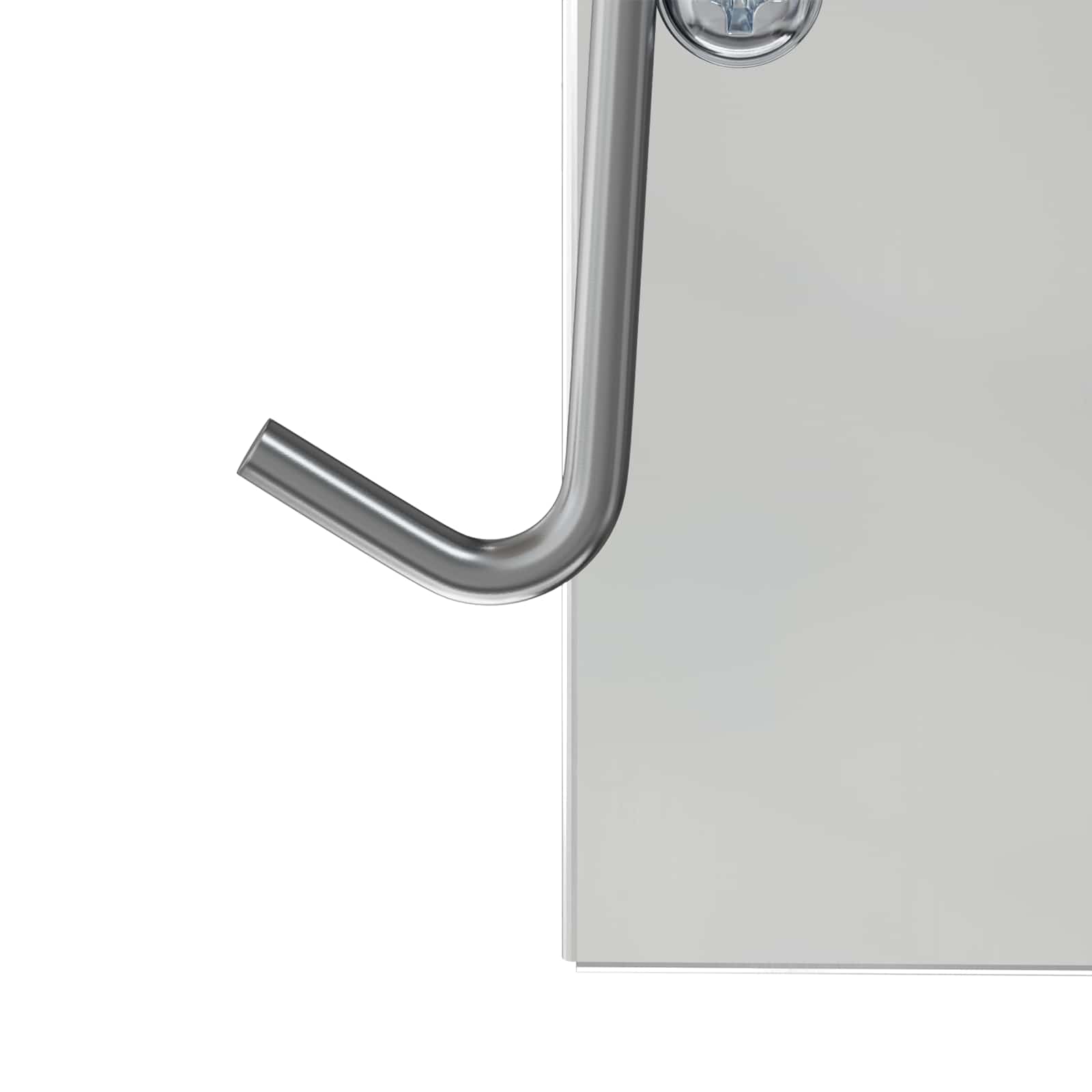 Ταΐστρα Χαμστεριών Ασημί 12,5 x 12,5 x 25 εκ. - Pakobazaar