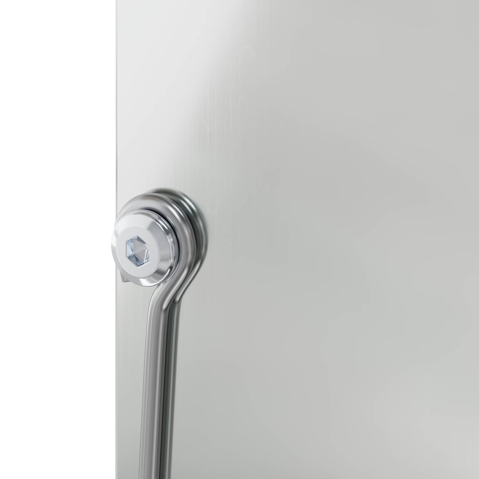 Ταΐστρα Χαμστεριών Ασημί 12,5 x 12,5 x 25 εκ. - Pakobazaar