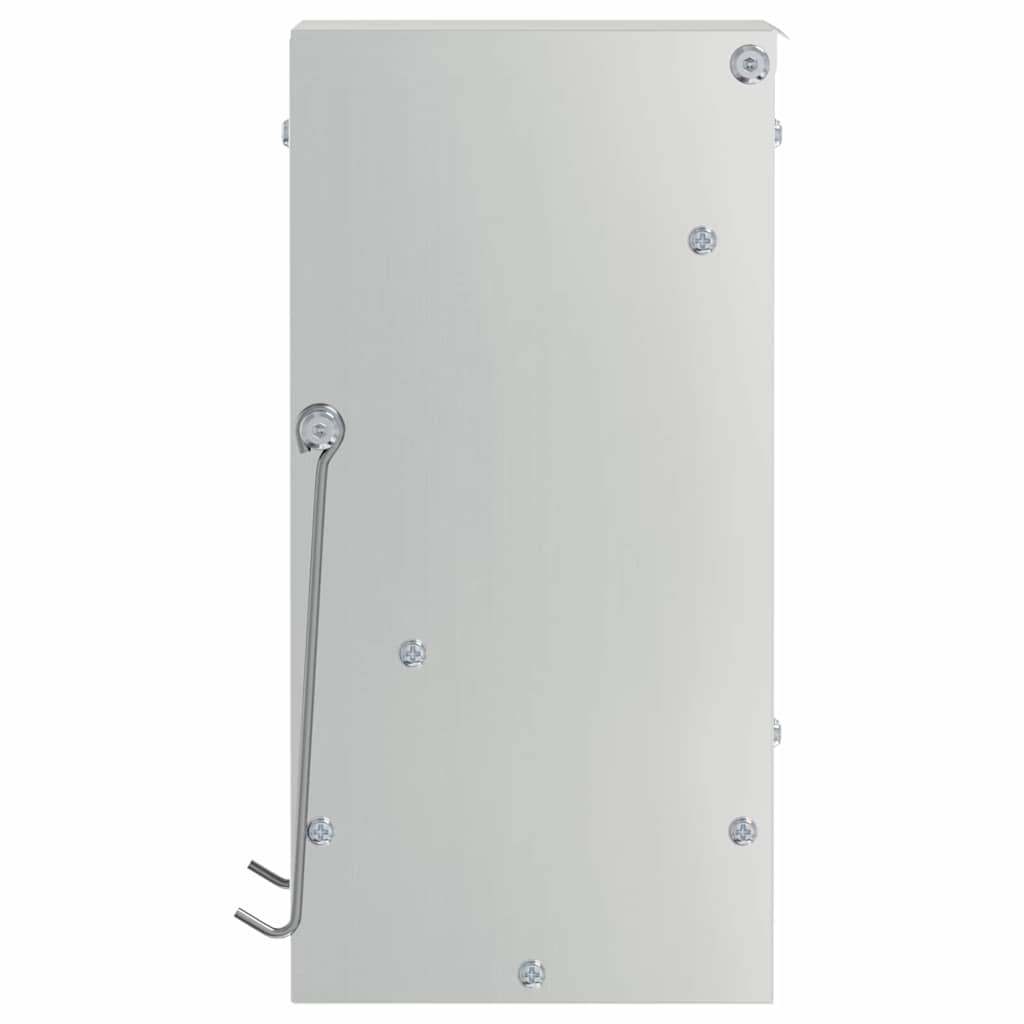 Ταΐστρα Χαμστεριών Ασημί 12,5 x 12,5 x 25 εκ. - Pakobazaar