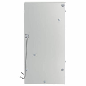 Ταΐστρα Χαμστεριών Ασημί 12,5 x 12,5 x 25 εκ. - Pakobazaar