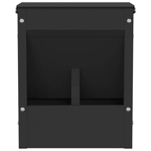 Ταΐστρα Χαμστεριών Μαύρο 20 x 12,5 x 25 εκ. 3 kg