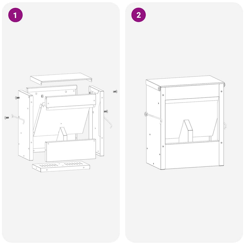 Ταΐστρα Χαμστεριών Ελιά Πράσινη 20 x 12,5 x 25 εκ.