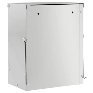 Ταΐστρα Χαμστεριών Ασημί 20 x 12,5 x 25 εκ. 3 kg