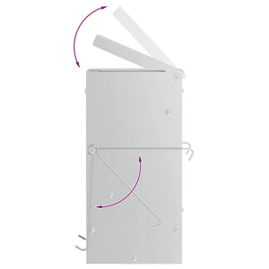 Ταΐστρα Χαμστεριών Ασημί 20 x 12,5 x 25 εκ. 3 kg