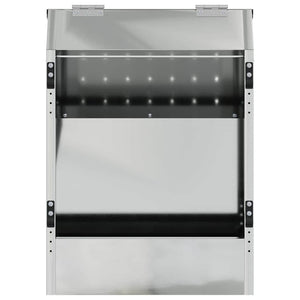 Ταΐστρα Χαμστεριών Ασημί 33,5 x 25,5 x 45,5 εκ. 3 kg