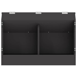 Ταΐστρα Χαμστεριών Μαύρο 64,5 x 25,5 x 45,5 εκ. 6 kg