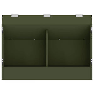 Ταΐστρα Χαμστεριών Ελιά Πράσινη 64.5 x 25.5 x 45.5 εκ.