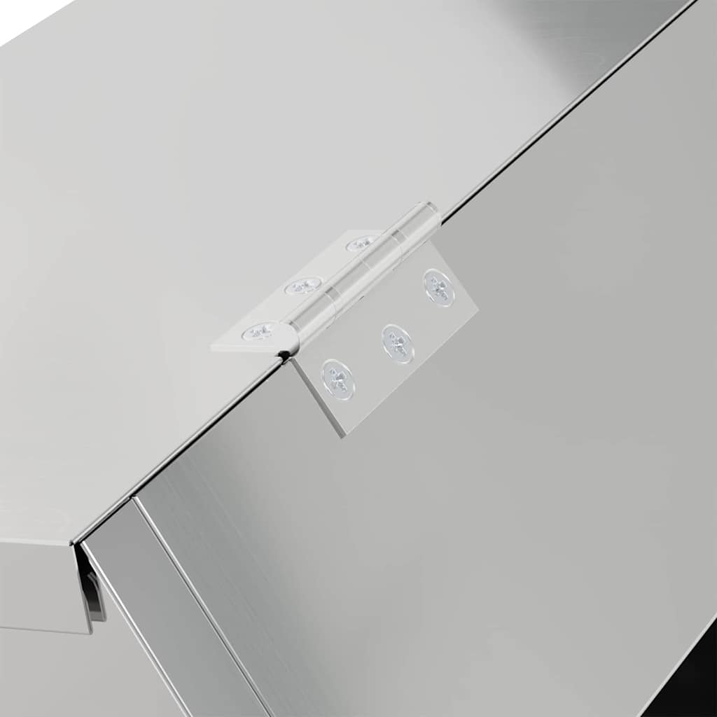 Ταΐστρα Χαμστεριών Ασημί 64.5 x 25.5 x 45.5 εκ.