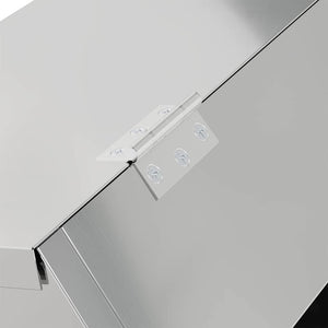 Ταΐστρα Χαμστεριών Ασημί 64,5 x 25,5 x 45,5 εκ. 6 kg