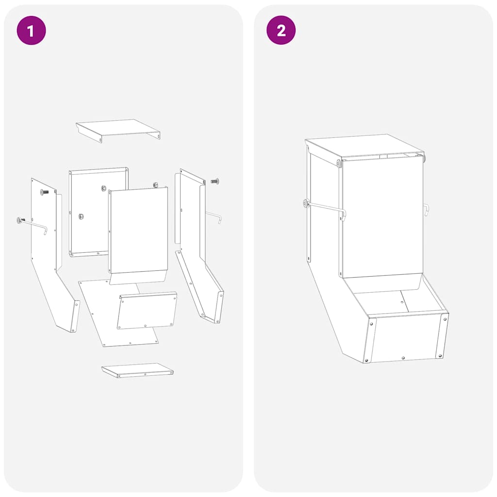 Ταΐστρα Χαμστεριών Ελιά Πράσινη 12,5 x 26 x 28,5 εκ