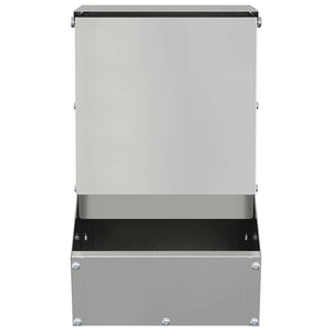 Ταΐστρα Χαμστεριών Ασημί 17,5 x 26 x 28,5 εκ 1,5 kg