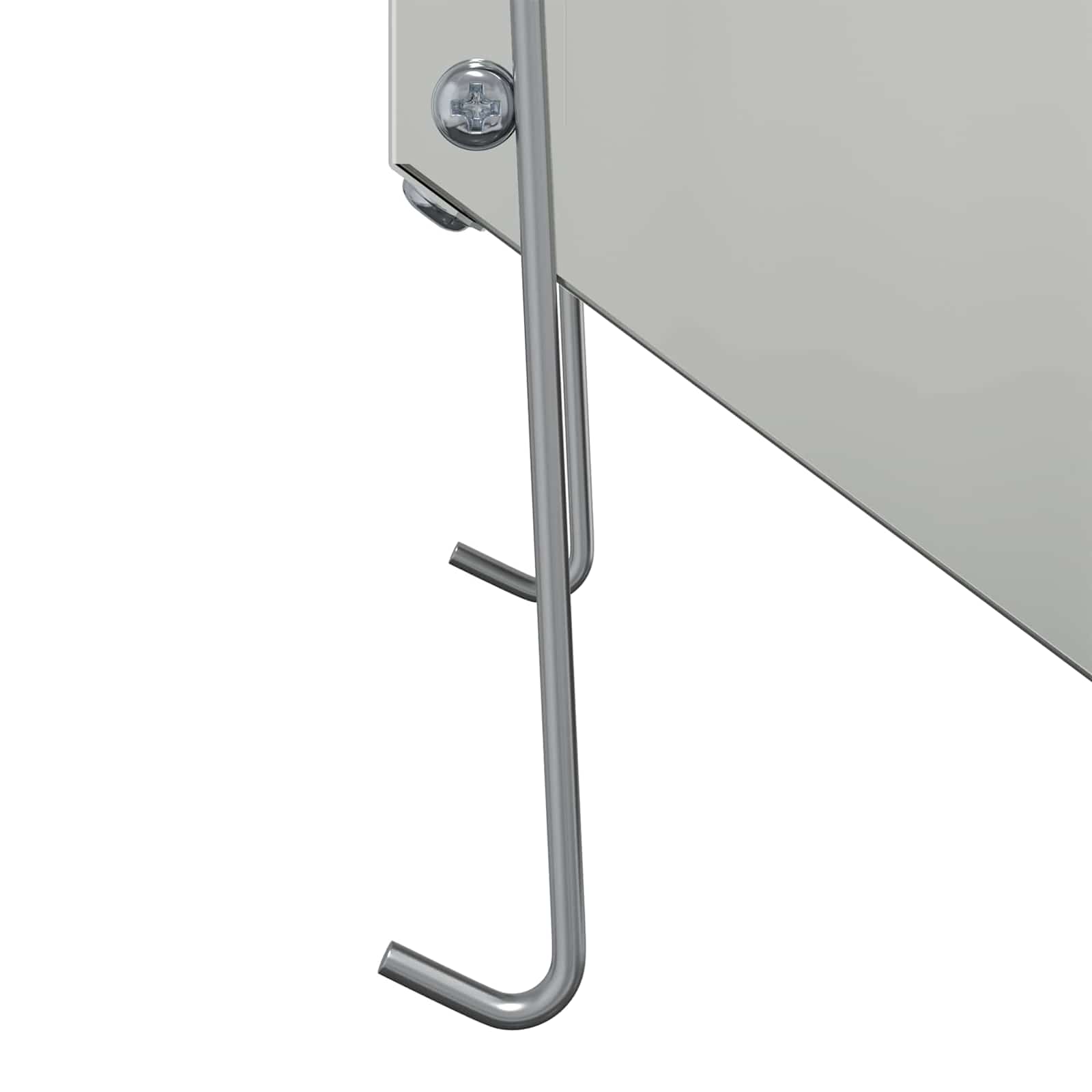 Ταΐστρα Χαμστεριών Ασημί 12,5 x 26 x 28,5 εκ