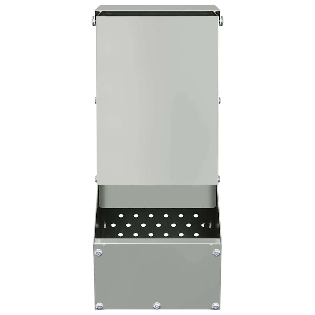 Ταΐστρα Χαμστεριών Ασημί 12,5 x 26 x 28,5 εκ