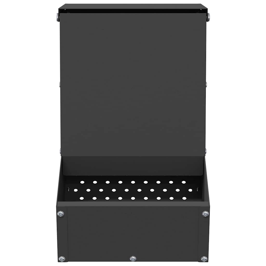 Ταΐστρα Χαμστεριών Μαύρο 17,5 x 26 x 28,5 εκ