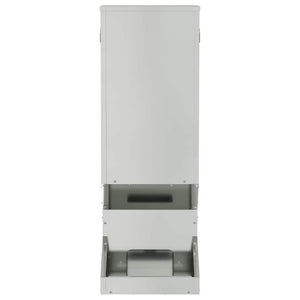 Ταΐστρα ελαφιών Ασημί 28 x 30 x 80 εκ. 3 kg