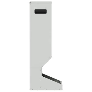 Ταΐστρα ελαφιών Ασημί 28 x 30 x 80 εκ. 3 kg