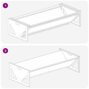 Ταΐστρα για ζώα Ασημί 108 x 50 x 28 εκ 10 kg