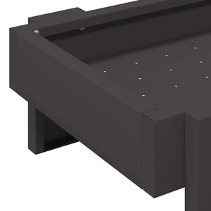 Τάφος ταΐσματος κοτόπουλων Μαύρο 80 x 28 x 13.5 cm - Pakobazaar
