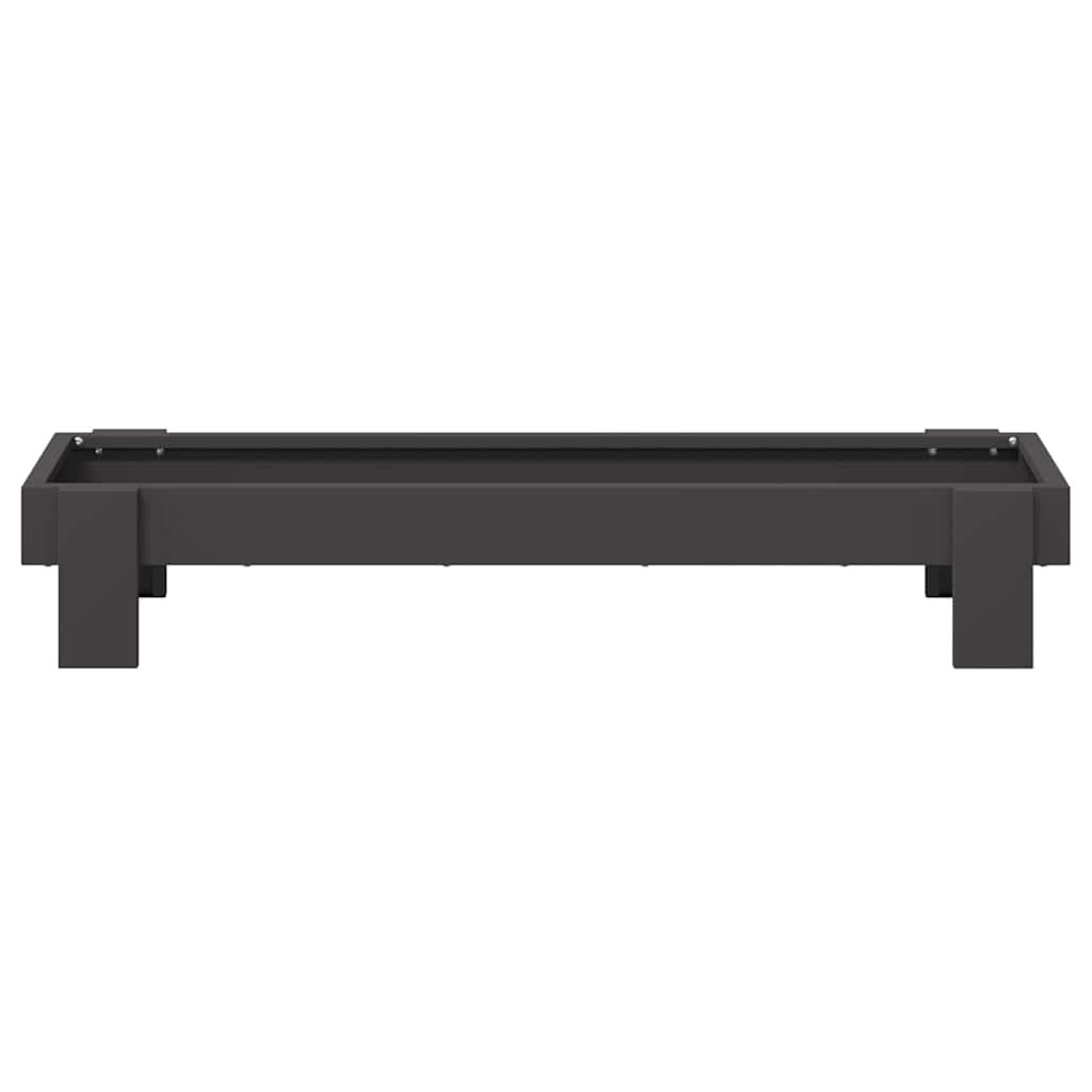 Τάφος ταΐσματος κοτόπουλων Μαύρο 80 x 28 x 13.5 cm - Pakobazaar