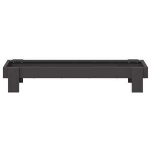 Τάφος ταΐσματος κοτόπουλων Μαύρο 80 x 28 x 13.5 cm - Pakobazaar