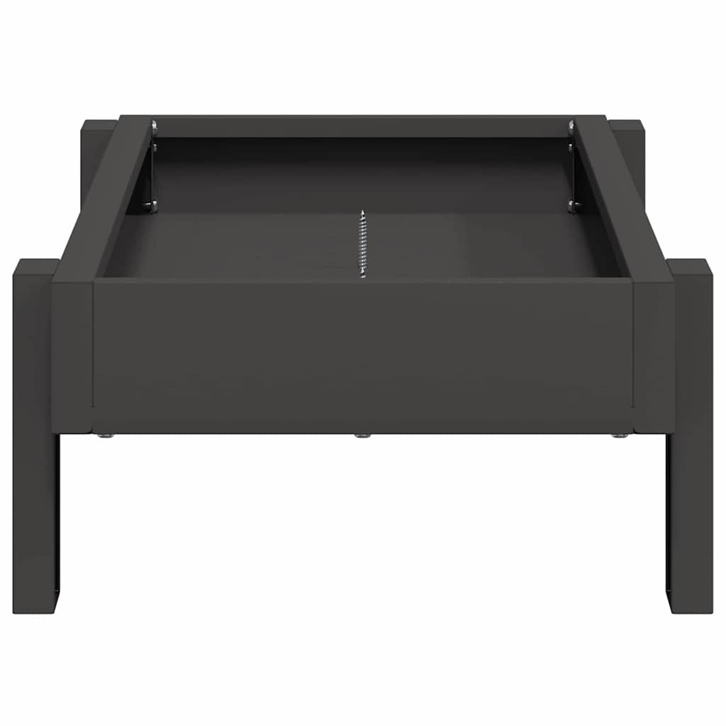 Τάφος ταΐσματος κοτόπουλων Μαύρο 80 x 28 x 13.5 cm - Pakobazaar